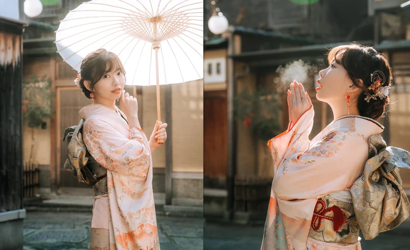 Kyoto｜Kimono photo shooting experience