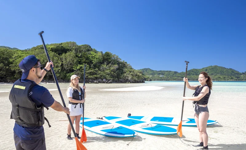 [Ishigaki Island/Half-day] Sekawadaira Bay SUP/Canoe experience