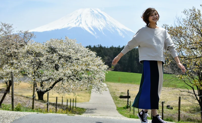 Snap photo shooting experience in Mt. Fuji