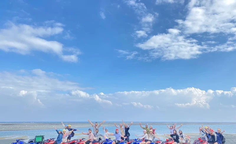 Hualien: Mengge Sky Mirror ATV Experience｜With tickets to Chongdeying Farm
