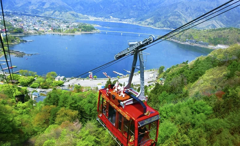 Mt. Fuji Ropeway tour with Matcha exp. and Lunch option (from Tokyo)