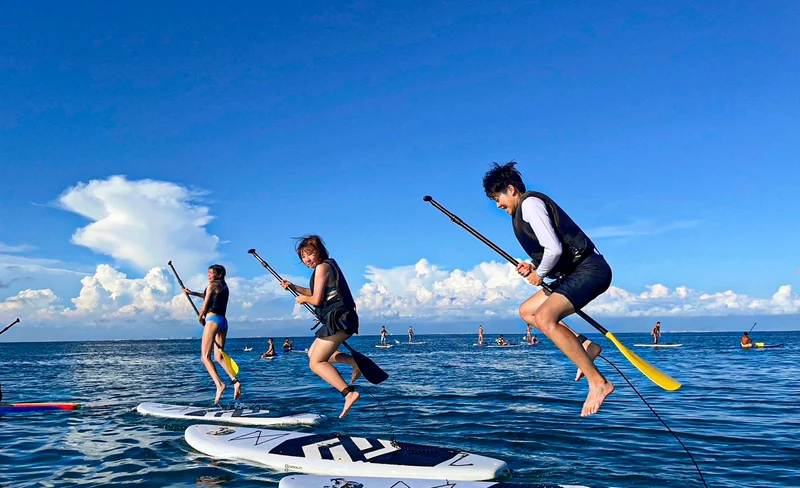 Pingtung: Xiaoliuqiu Fun Liuxiao Island Water Club, SUP, Canoe