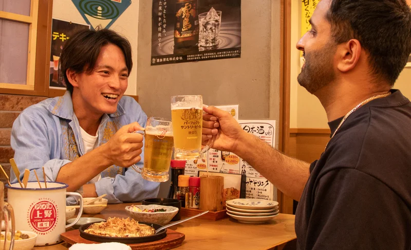 All-You-Can-Drink Bar Hopping Tour in Ueno