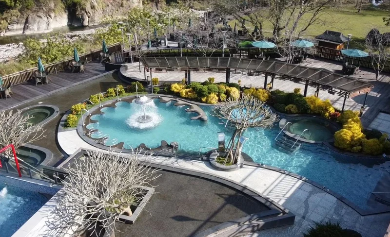 Miaoli: Yunshui Hot Spring Resort - Open-air Bath
