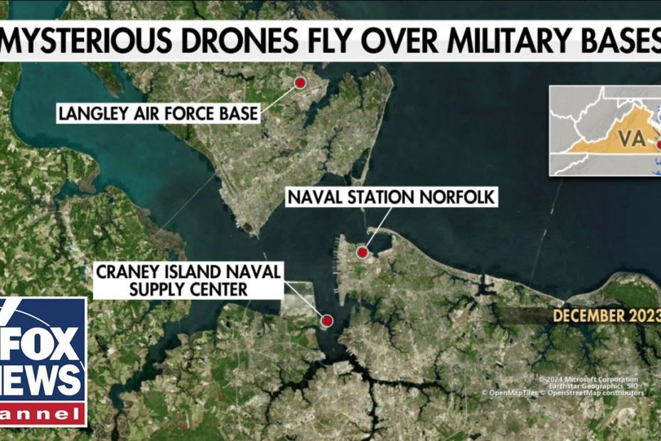 Mysterious drones swarmed over US military base for 17 days