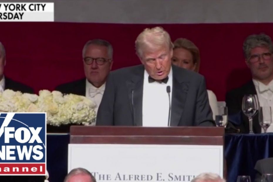 Why is the left 'villainizing' Trump after the Al Smith Dinner?