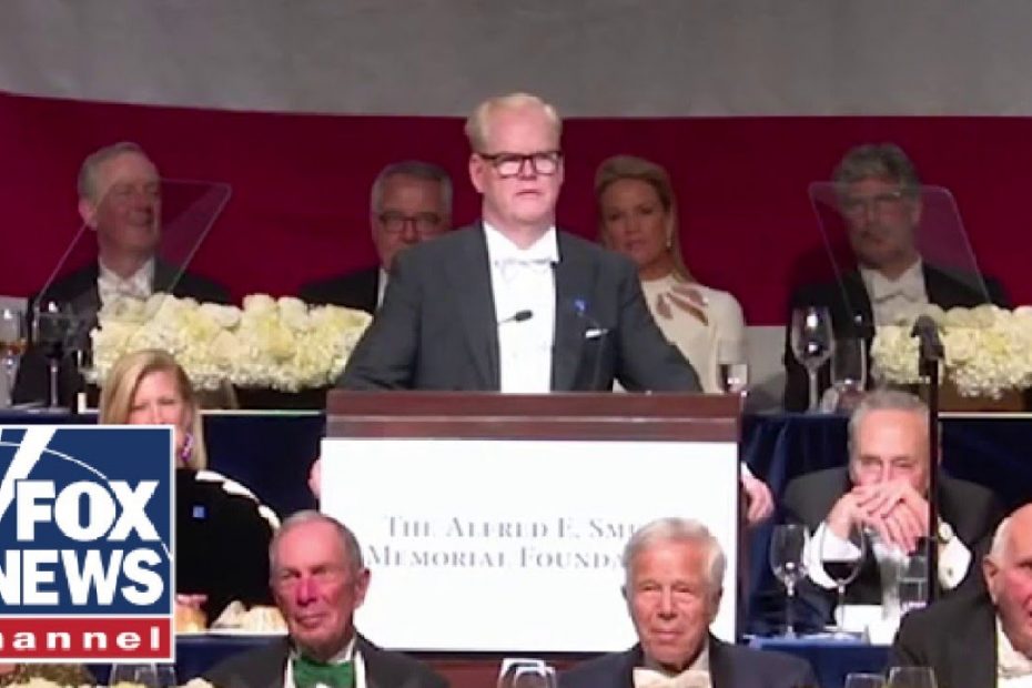 Jim Gaffigan roasts everyone, including Kilmeade, at Al Smith Dinner