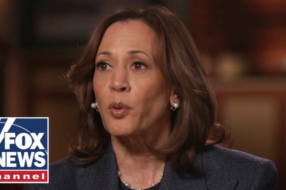 Trump's fault? Harris raises eyebrows with answer to Bret Baier