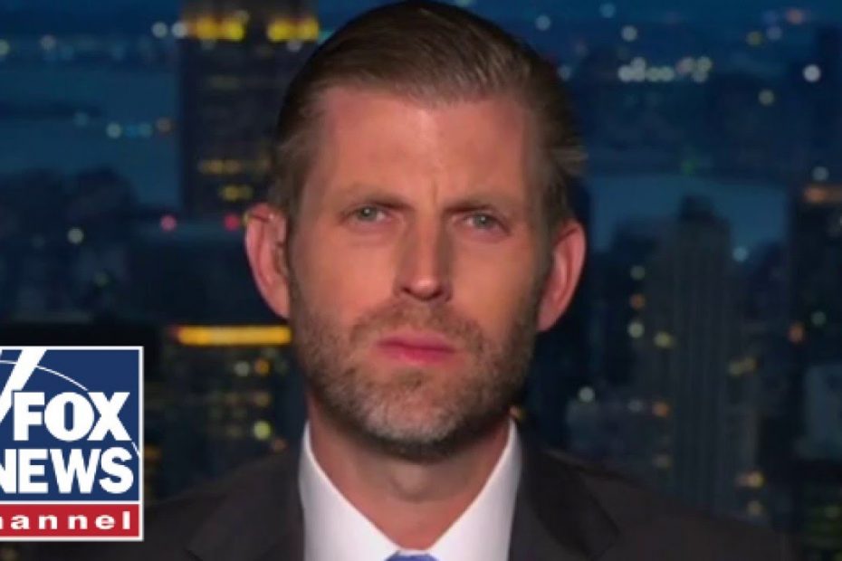 Eric Trump says America deserves so much better than this