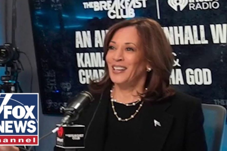 Harris doubles down on criticism of 'disinformation' when pressed on record
