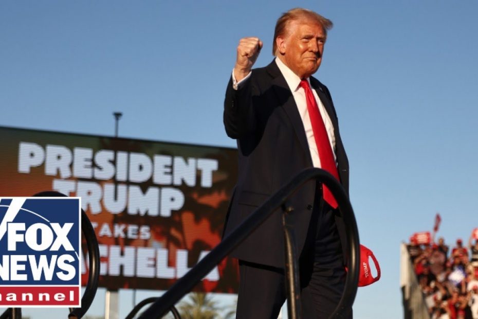 Armed man arrested outside Trump's Coachella rally