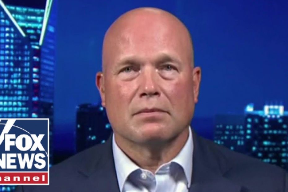 Matt Whitaker: These criminals who are here illegally are 'walking out the back door'
