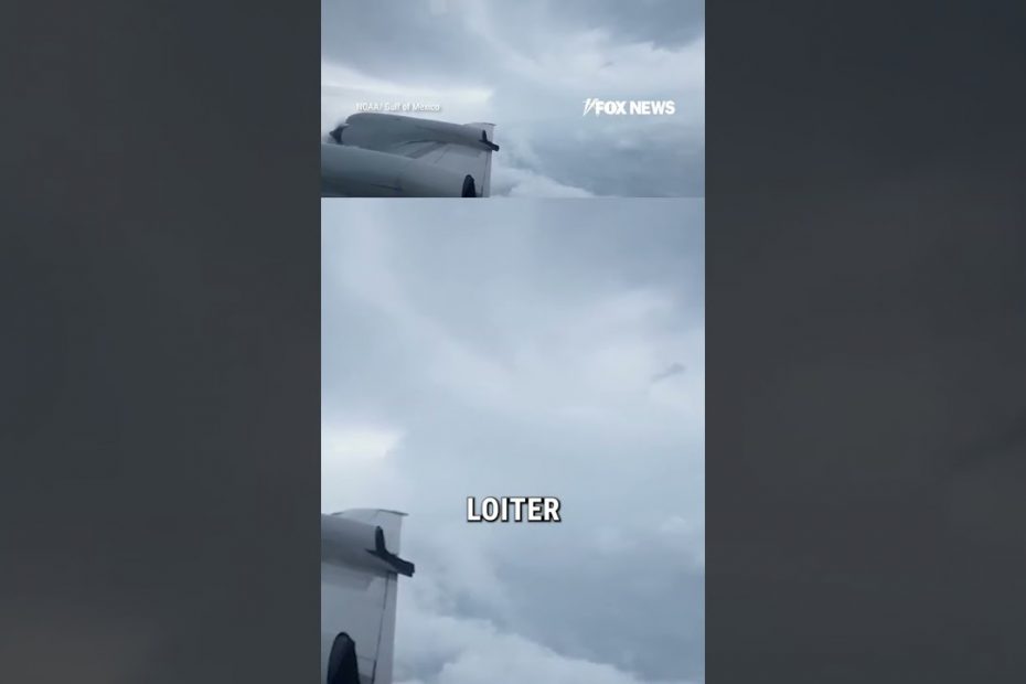 Pilot describes flying through the eye of Milton in the Gulf of Mexico