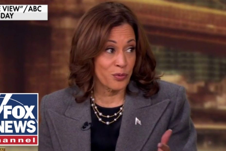 Kamala Harris goes viral for stunning admission on 'The View'
