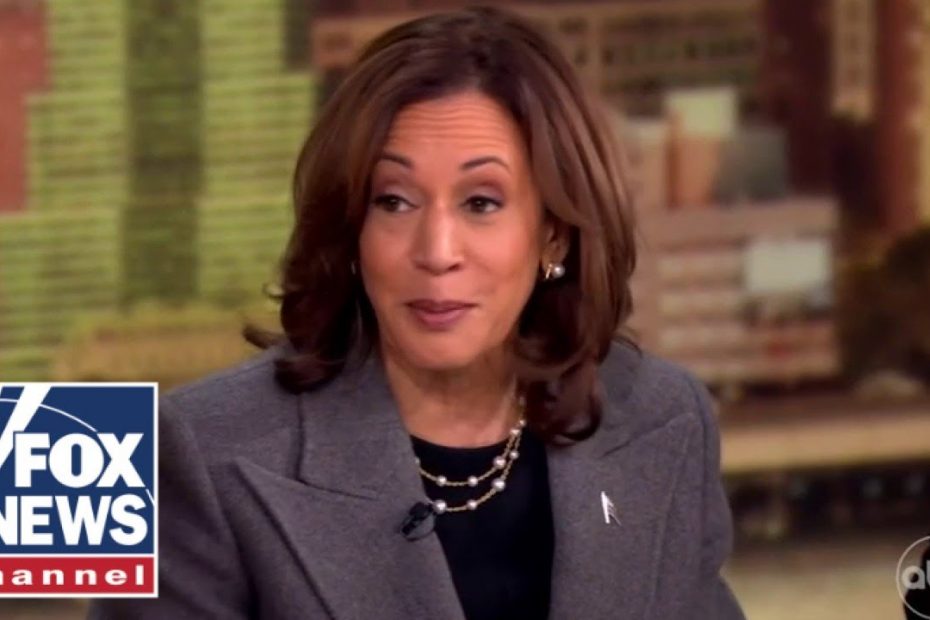 VP Harris roasted for 'wholly tone-deaf' 'View' appearance