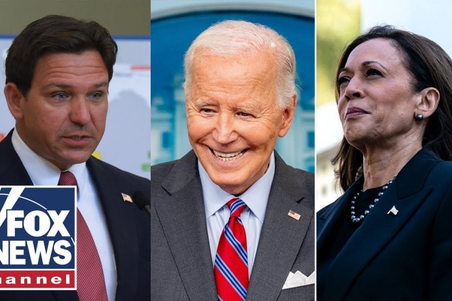 Biden appears to send subtle jab to Kamala Harris amid DeSantis feud