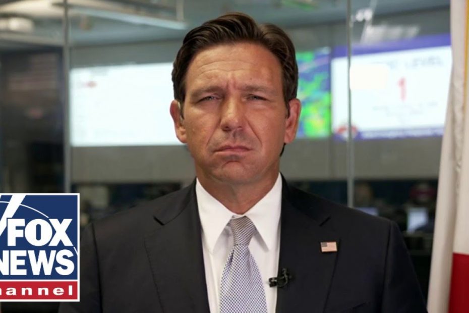 Ron DeSantis: Kamala Harris is trying to ‘politicize the storm’