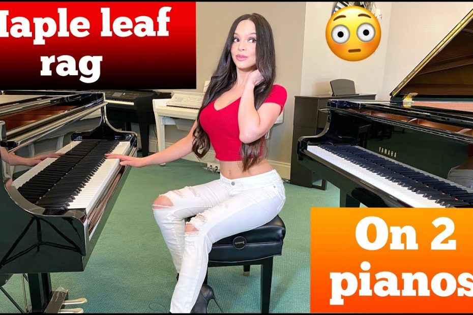 Maple Leaf Rag on Two Pianos! (@LolaAstanova)