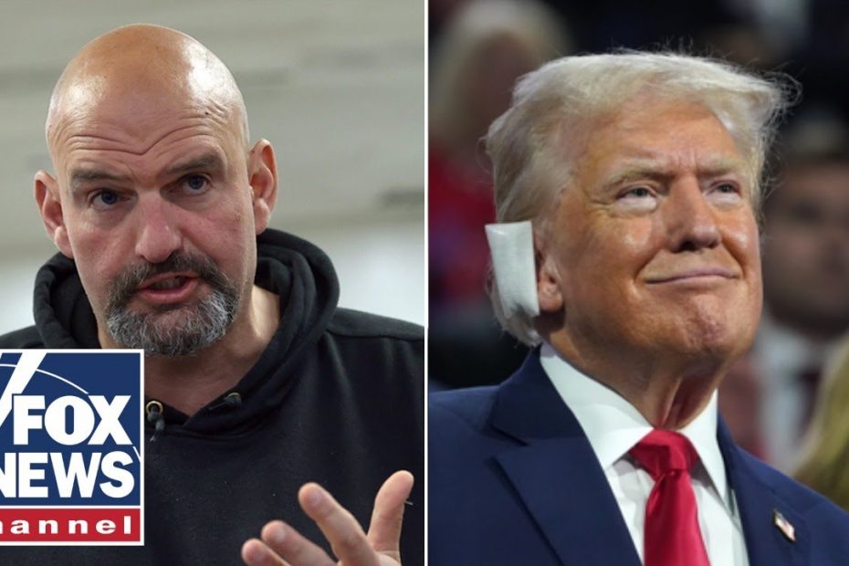 Fetterman says PA support for Trump deepened after assassination attempt