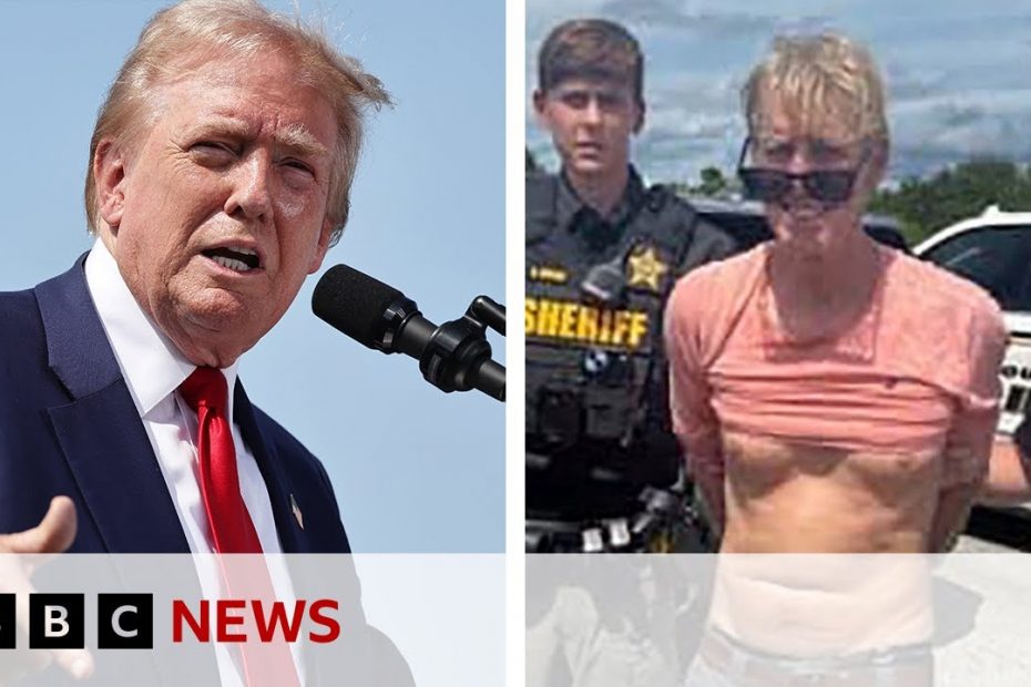 Donald Trump speaks about assumed assassination attempt | BBC News