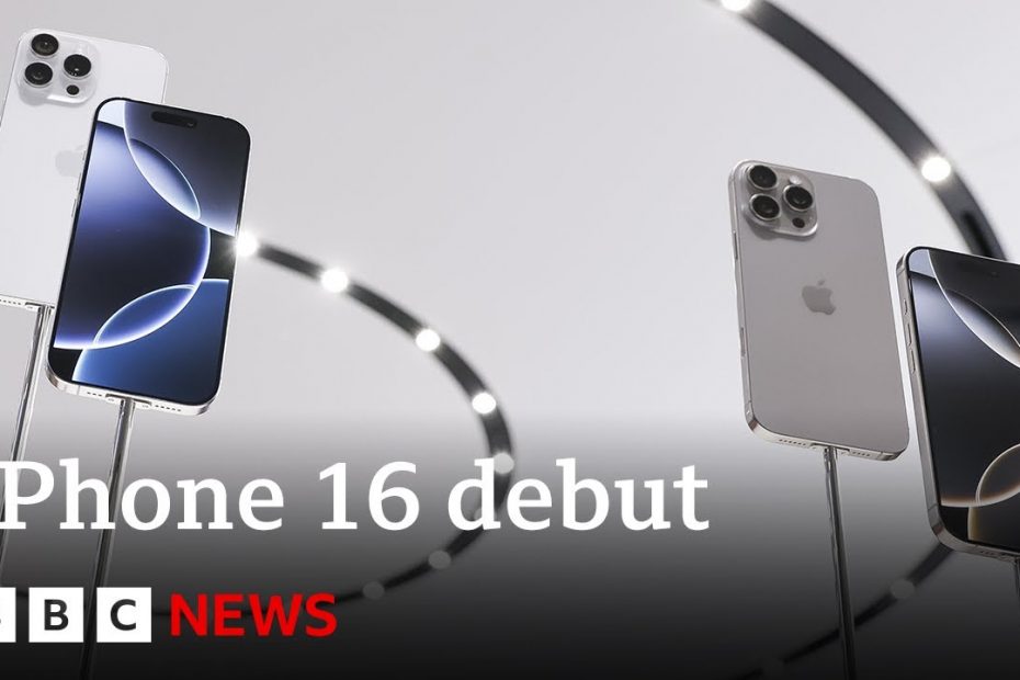 iPhone 16 makes debut with Apple Intelligence | BBC News