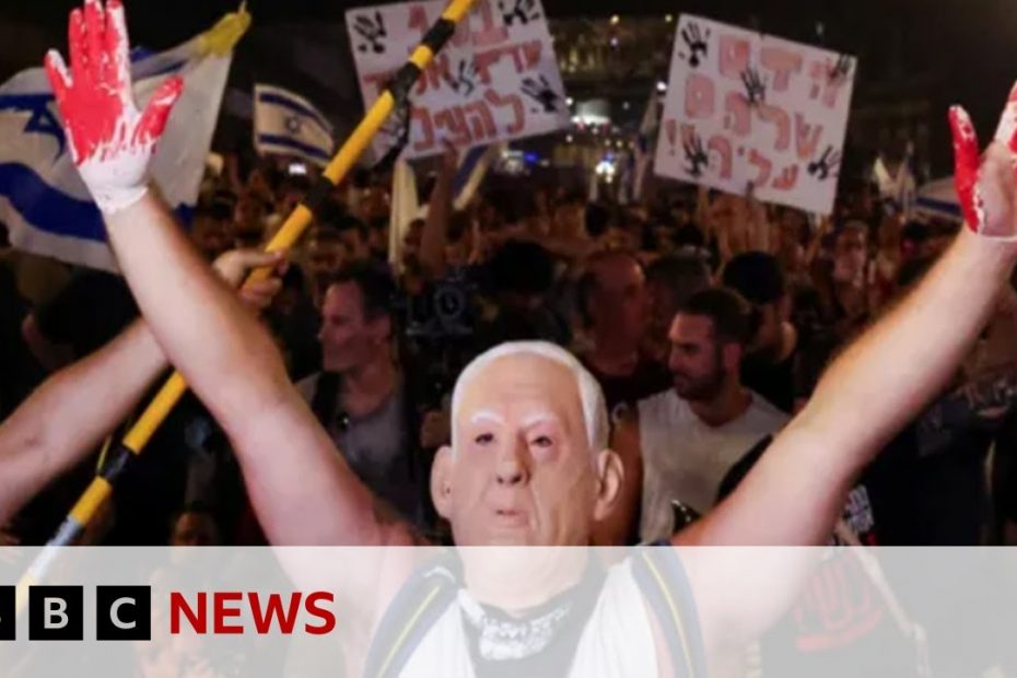 General strike in Israel begins | BBC News