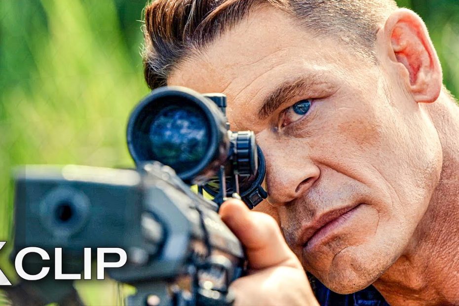 Sniper vs. Helicopter Scene - Freelance (2023) John Cena