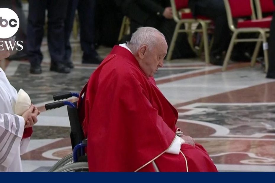 Pope Francis to preside over Easter ceremonies following health issues