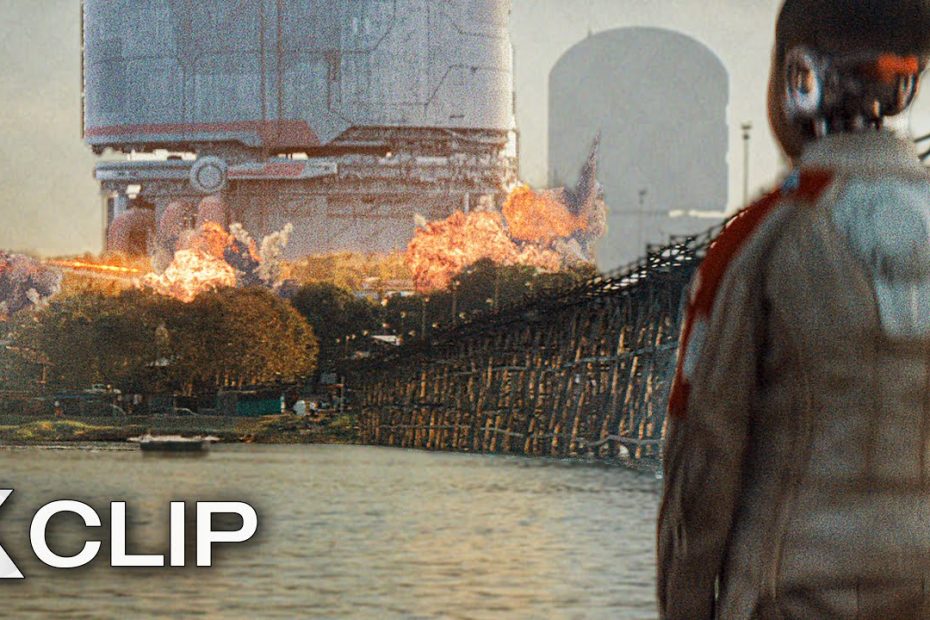 The City is Under Attack Scene - The Creator (2023)