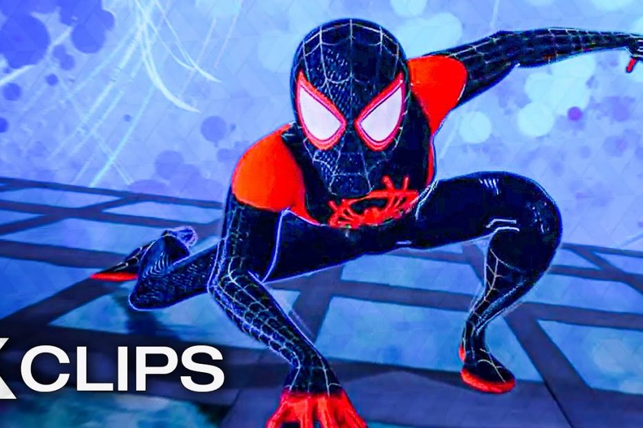 Spider-Man: Into The Spider-Verse - 10 Minutes Action Scenes Compilation
