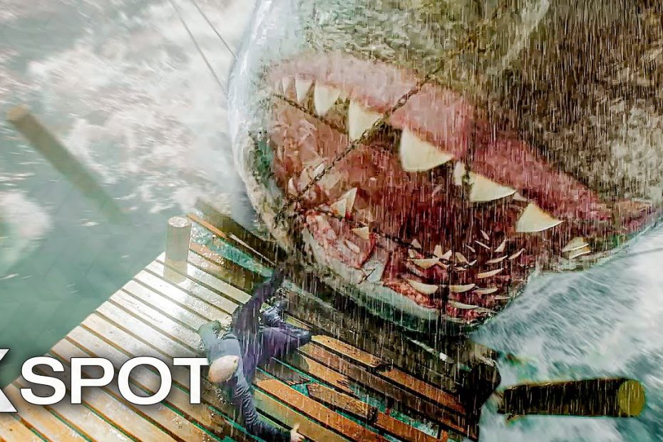 Meg 2: The Trench “Megalodon Attacks Jonas” New TV Spots (2023)