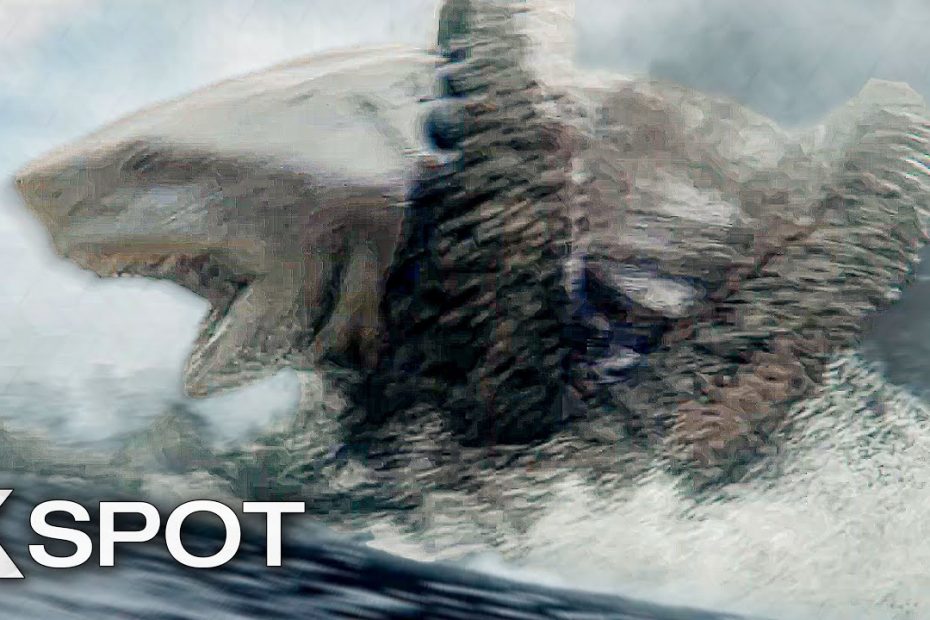 Meg 2: The Trench “Megalodon vs. Giant Kraken Fight” New TV Spot (2023)