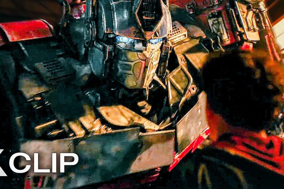 Noah Meets Optimus Prime Scene - Transformers 7: Rise Of The Beasts (2023)