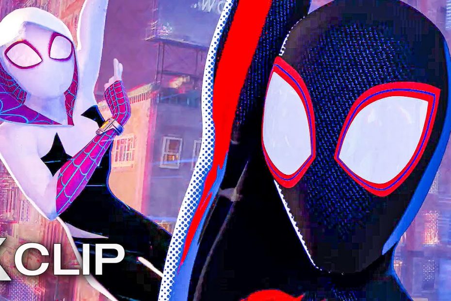 Gwen Explains The Spider-Society Scene - Spider-Man: Across The Spider-Verse (2023)