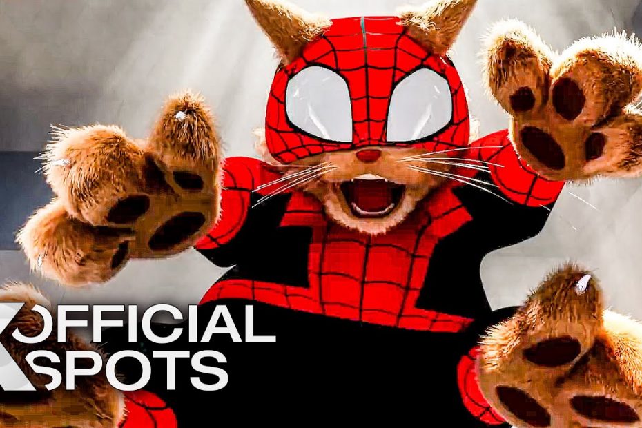 Spider-Man: Across the Spider-Verse “Spider-Cat Attacks Miles” New TV Spots (2023)