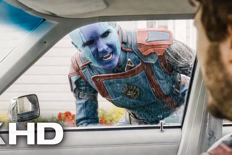 Nebula Can't Open The Car Door Scene - Guardians of the Galaxy 3 (2023)