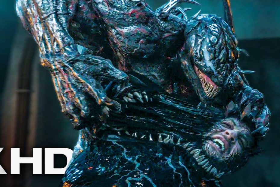 Venom vs. Riot Fight Scene - VENOM (2018)