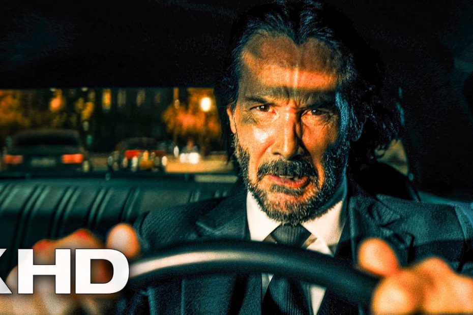 Car Chase in Paris Scene - JOHN WICK 4 (2023)