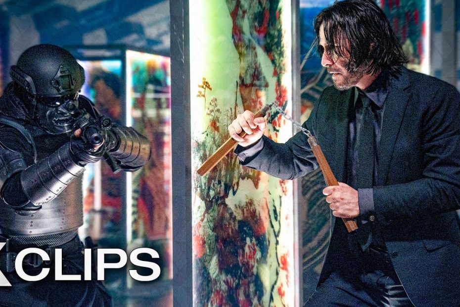 JOHN WICK 4 All Clips & Trailers (2023)