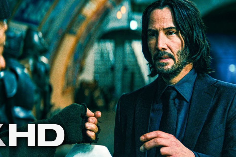"Bonjour Monsieur Wick" Scene - JOHN WICK 4 (2023)