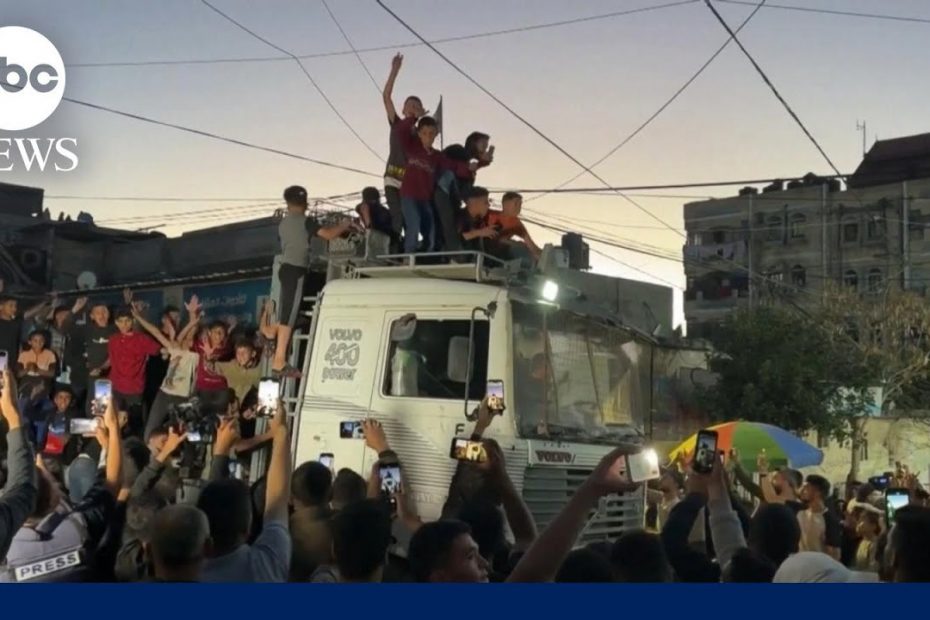 Celebrations in Israel and Rafah as Hamas agrees to a cease-fire proposal