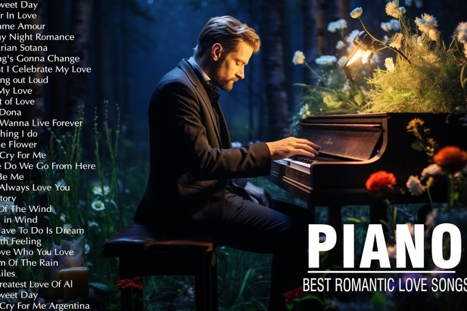 200 Most Old Beautiful Piano Love Songs 70s 80s 90s Playlist - Best Relaxing Instrumental Love Songs
