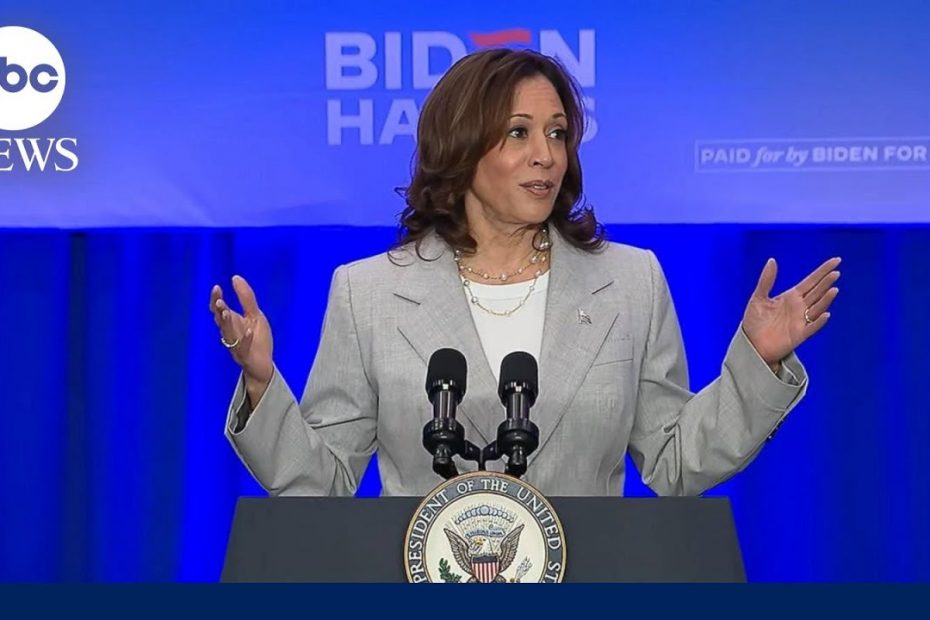 Vice President Kamala Harris speaks in Jacksonville as abortion ban takes effect in Florida