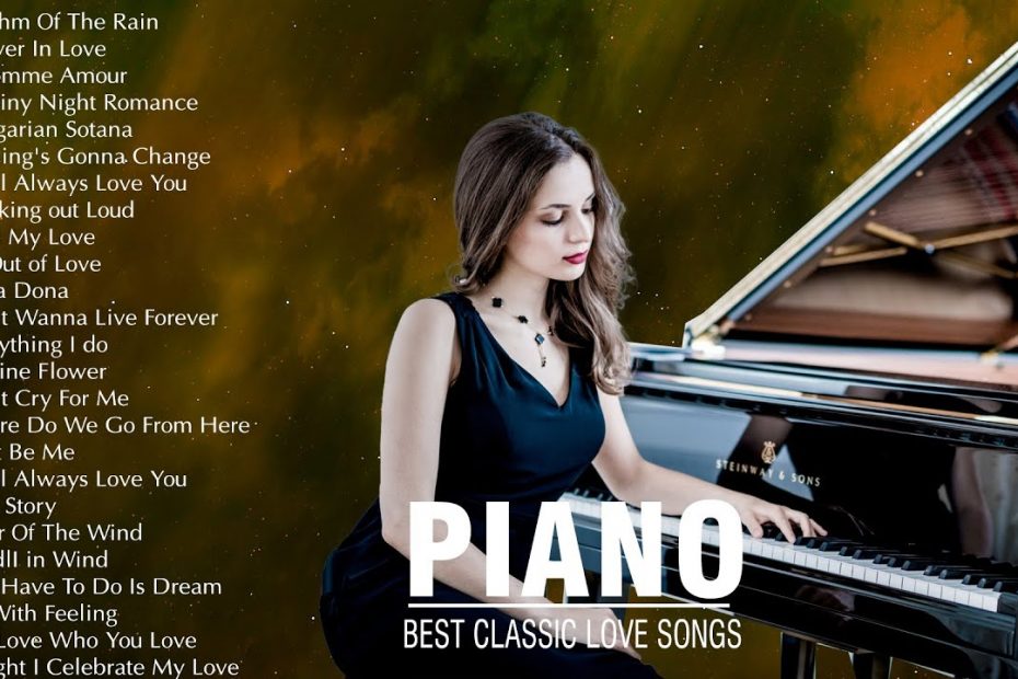 Beautiful Piano Love Songs - Best Romantic Love Songs 70s 80s 90s - A Playlist of Timeless Classics
