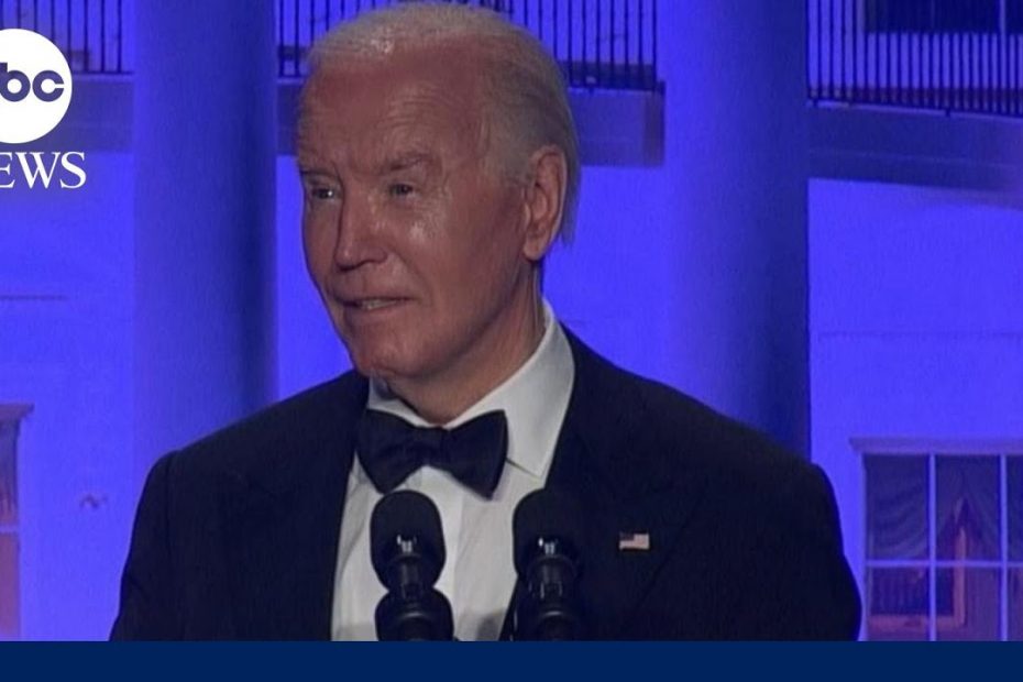 Biden speaks at the White House Correspondents’ Dinner