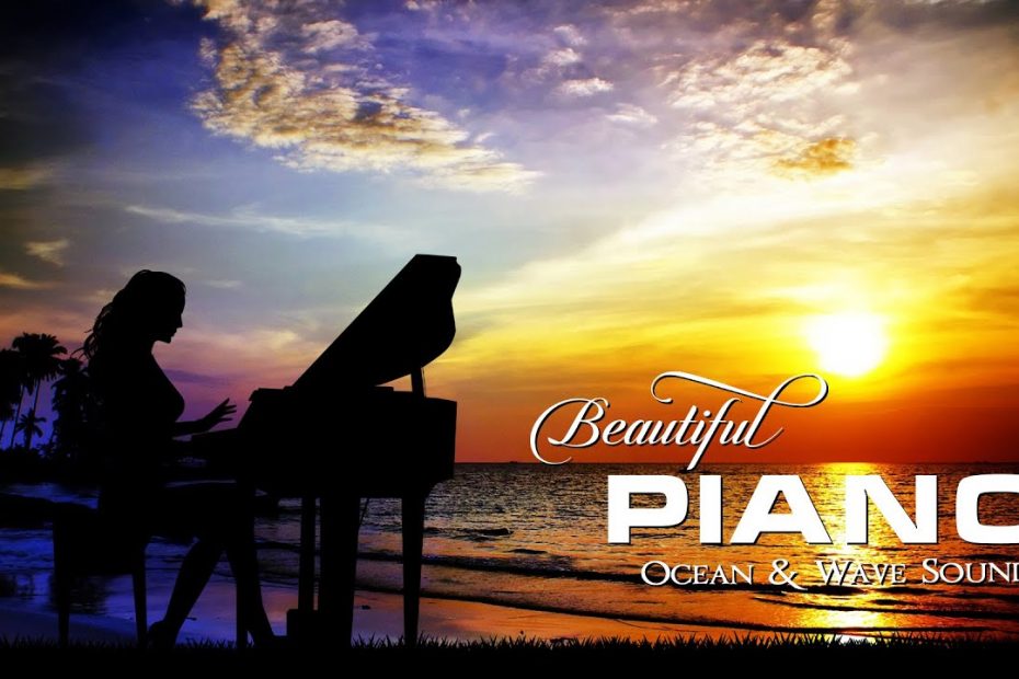 Relaxing Music with Ocean Waves: Beautiful Piano, Sleep Music, Stress Relief, Wave Sounds