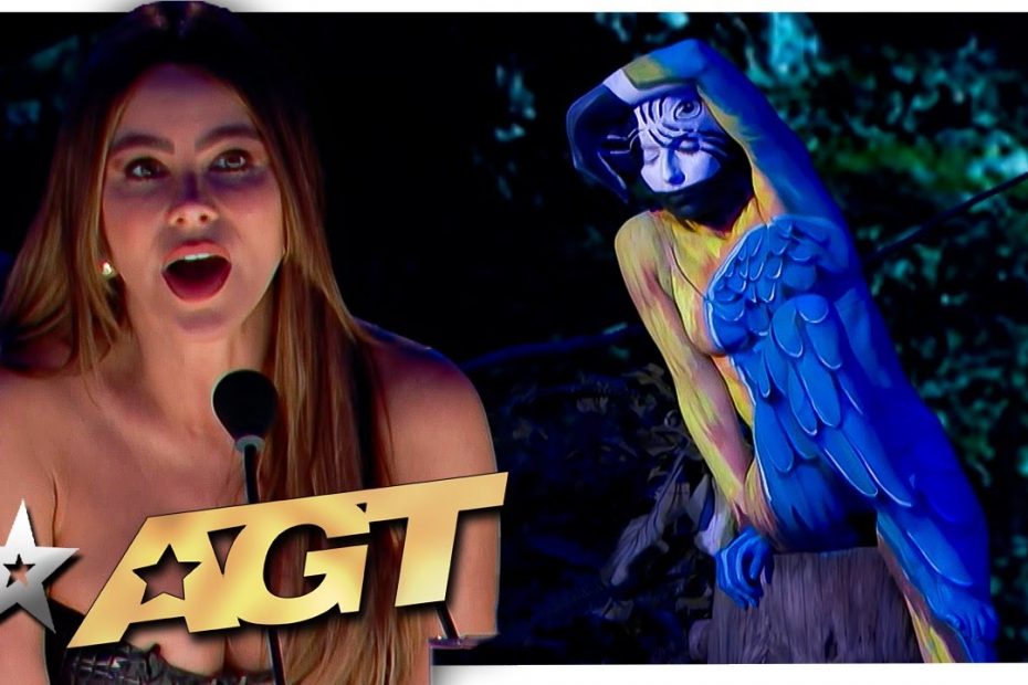 UNBELIEVABLE Body Painting STUNS The Judges on America's Got Talent!