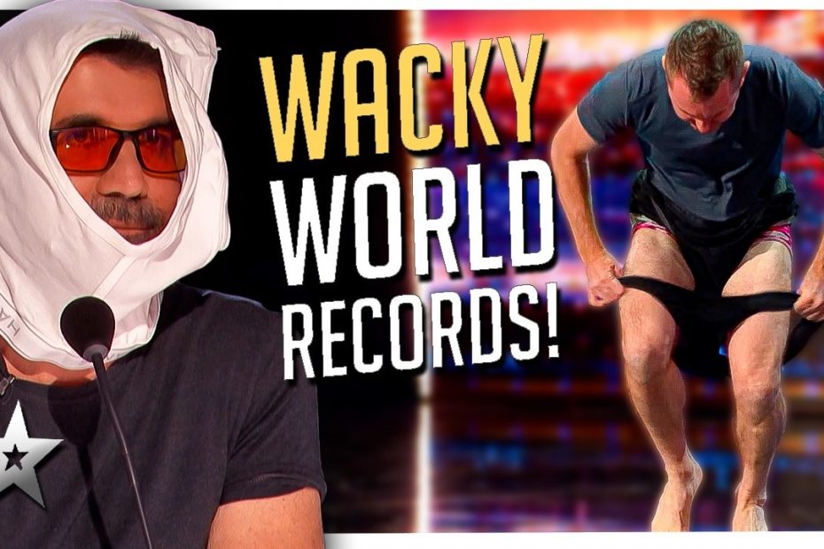 WACKIEST World Record Breaking Auditions from America's Got Talent and More!