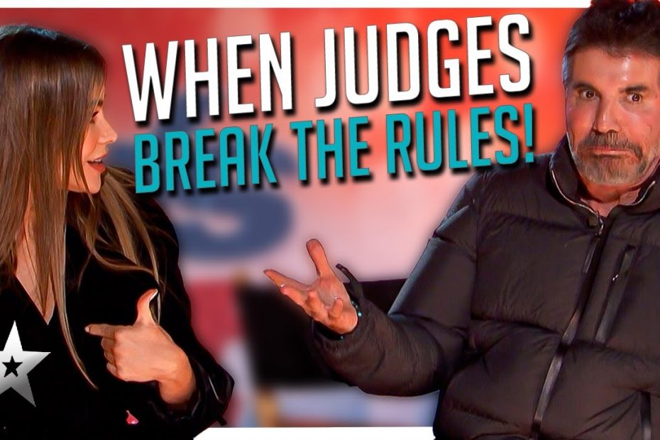 When Judges BREAK THE RULES on Got Talent!