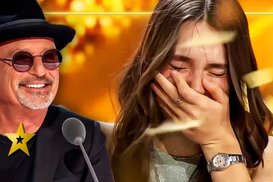 Dreams Come True! Nervous Young Singer Wins Howie's Golden Buzzer! | Got Talent Global